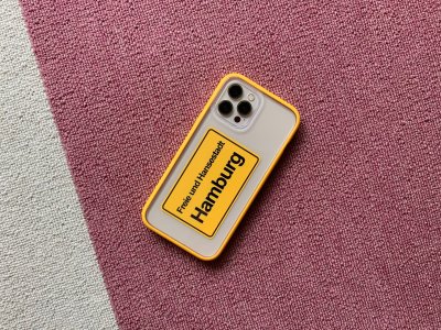 Spigen Ultra Hybrid Back Cover Case for iPhone 13 (TPU + Poly Carbonate | Yellow)