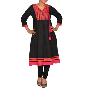 Women's Rayon Solid Kurti